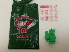 1986 UK Ireland Garbage Gang CHEAP TOY 4: Alice Island - Aqua (Cheap Toys) RARE