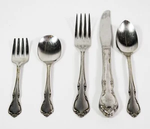Vintage Oneida Toddletime 5 piece Stainless Flatware Set - Picture 1 of 3