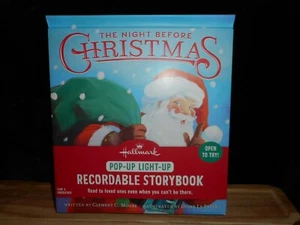 HALLMARK THE NACHT BEFORE WEIHNACHTEN POP UP LIGHT UP BESCHREIBBARES GESCHICHTENBUCH NEU - Bild 1 von 5