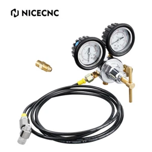 Nitrogen Regulator Kit Shock Fill Kit 8' Hose For ATV UTV Cars up to 6000PSI - Picture 1 of 10