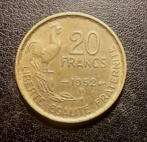 1952 B France 20 Francs Coin - Picture 1 of 2