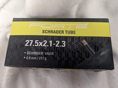 Forte Schrader Bike Tube 27.5 X 2.1 - 2.3 Schrader Valve New - Image 1 of 3