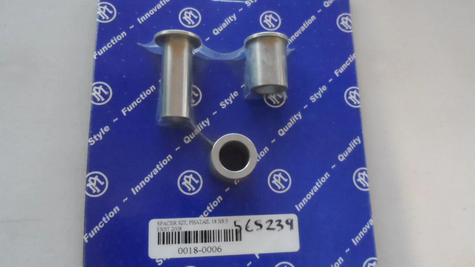 PM Spacer Kit to fit Phatail on Harley-Davidson 18 x 8.50 rear 0019-0006 P1 - Image 1 of 1