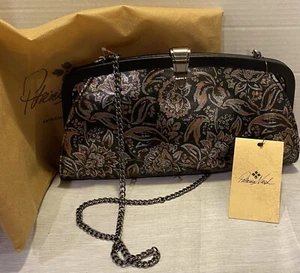 Borsa pochette Patricia Nash tri-metallica pelle Ardales tracolla nuova - Foto 1 di 13