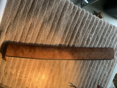 04-2006 KIA AMANTI RIGHT PASSENGER SIDE FRONT DASH INSTRUMENT PANEL WOODEN TRIM - Image 1 of 4