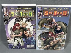 Sci-Tech Issues #1 & #2 Comic Book Lot 1999 Wildstorm Comics NM (2 Books) NM - Picture 1 of 4