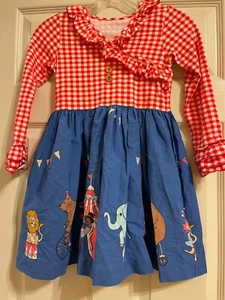 Eleanor Rose Carnival Fair Circus Dress Girls EUC Size 7/8 - Picture 1 of 3