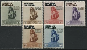 Italian Somalia 1933 set of 6 mint o.g. hinged - Picture 1 of 1