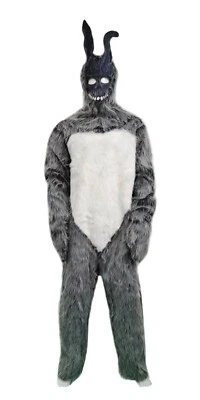 Mens Donnie Fancy Dress Costume Adult Horror Rabbit Film Outfit Halloween Darko - Image 1 of 3