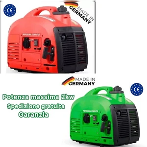 Gruppo elettrogeno/Generatore di corrente INVERTER 2000W - 220V 2 tempi Garanzia - Foto 1 di 6