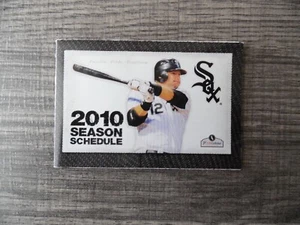 Chicago White Sox AJ Pierzynski 2010 MLB Official Team Pocket Schedule Comcast - Picture 1 of 4