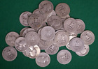 Silver 1940-1964 Mixed Roll Of P,D,&S Washington Quarters Tp-2401
