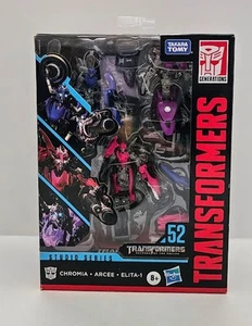 Transformers Generations Studio Series Deluxe Class Autobots 52 Arcee Chromia El - Picture 1 of 6