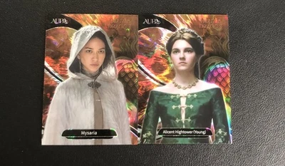 2025 Kakawow Aura Game of Thrones Mysaria Alicent Hightower /199 Lot*2 X1Z - Image 1 of 2