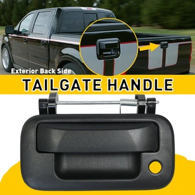 Exterior Tailgate Handle with Keyhole For 2007-2010 Ford Explorer Sport Trac - Imagem 1 de 4