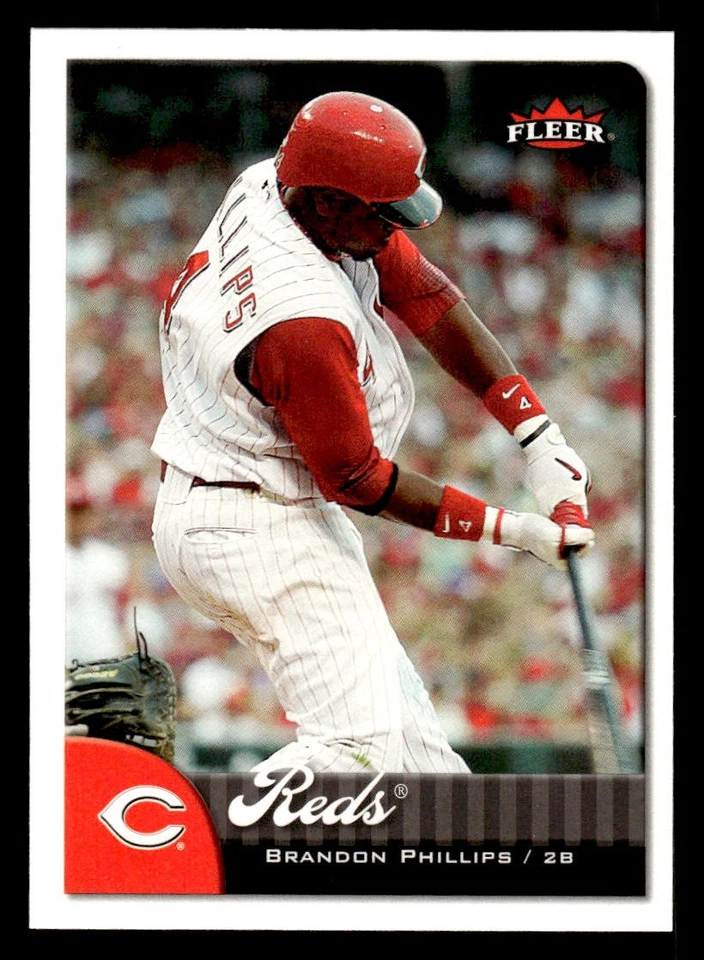 2007 Fleer #252 Brandon Phillips Card Cincinnati Reds - Image 1 of 2