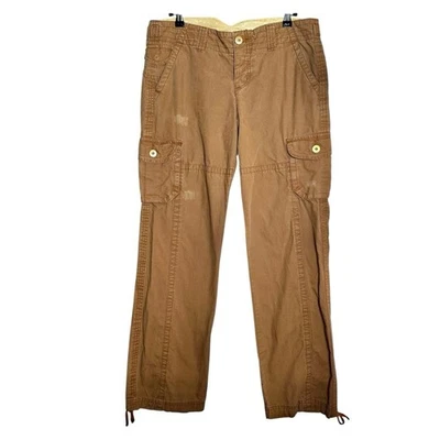 Pantalones caqui cargo tiro bajo vintage Lei Junior 11 | Ropa de calle utilitaria Y2K grunge Foto 1 de 4