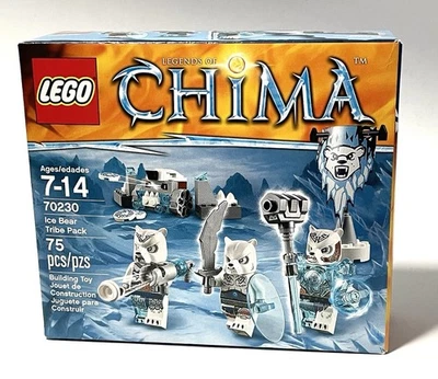 LEGO Legends of CHIMA: Ice Bear Tribe Pack (70230) NEW Sealed Retired 2015 - Image 1 of 4