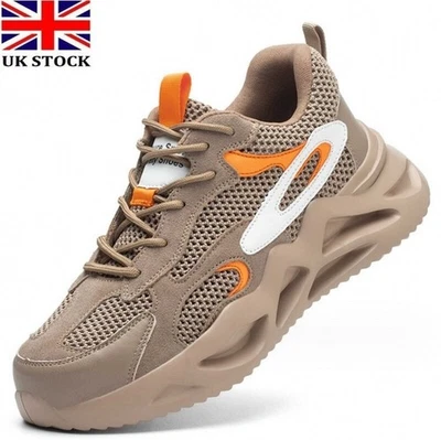 2025 Mens Womens Leichtes Safety Shoes Trainers Shoes Steel Toe Cap Work Boots - Image 1 of 4