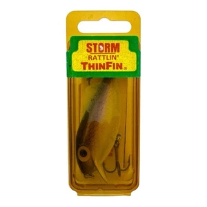 NOS STORM LURES RATTLIN THINFIN 3/8 oz Fishing Lure • RT1 PURPLE SCALE - Picture 1 of 3
