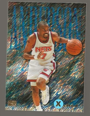 1994-95 Skybox E-Motion Basketball Kenny Anderson X-Cited Insert #1 - Image 1 of 2