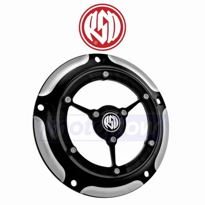 RSD Clarity Derby Cover for 2004-2006 Harley Davidson FXDWGI Dyna Wide Glide ff Foto 1 de 4