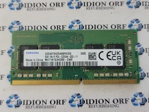 SAMSUNG 8 GB DDR4 LAPTOP RAM PC4-3200 1Rx16 M471A1G44CB0-CWE, SKU 14226 - Picture 1 of 1
