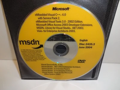 Microsoft Visual Studio 6.0 Enterprise & SP6 Visio for Enterprise Architects - Image 1 of 3