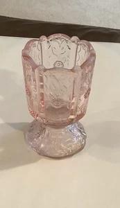 Porta stuzzicadenti margherita con pannelli in vetro opalescente rosa Fenton vintage (132ia - Foto 1 di 7