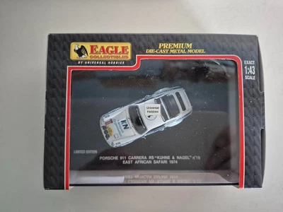 Porsche 911 Carrera RS Kuhne & Nagel #1 East African Safari 1:43 Eagle Collectib Foto 1 de 3
