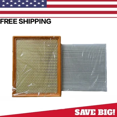 For Chevrolet Chevy Silverado 1500 2500 3500 Combo Set Engine+Cabin Air Filter - Image 1 of 2