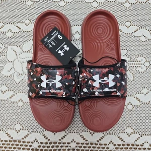 Neu mit Etikett Under Armour Ignite Grafik Pantoletten Größe 9 Freizeit Sandalen Herren Schlappen Schuhe - Bild 1 von 11