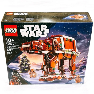 LEGO 40806 Star Wars Gingerbread AT-AT Walker Christmas Gift New Sealed In Hand - Image 1 of 4