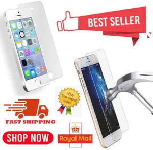 100% Genuine Tempered Glass Film Screen Protector for iPhone 6 Plus 5.5'' - UZ14 - Picture 1 of 12