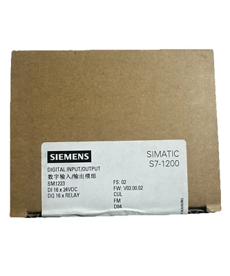 NEW Siemens S7-1200 6ES7223-1PL32-0XB0 6ES7 223-1PL32-0XB0 - Ships Free - Image 1 of 3