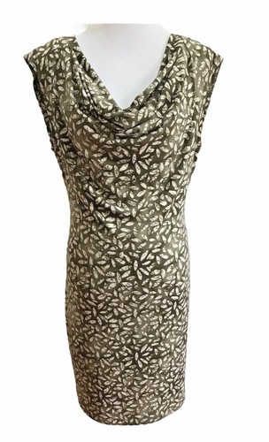 OFF WHITE Abito donna KENNETH COLE New York grigio e bianco sporco taglia M