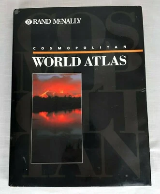 COSMOPOLITAN World Atlas 1996. Rand McNally. Large Illustrated Book 1996 - Image 1 of 4