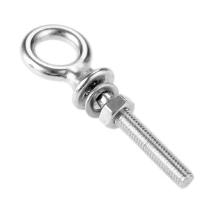 Long Lifting Eye Bolts 316 Stainless Steel Bolt 1pc Shoulder Ring Bolts With Was - Picture 1 of 7