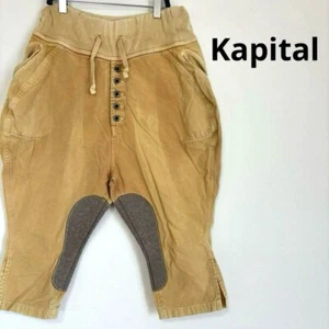 Pantalones de montar Kapital Sarouel Nouvelle 3/4 largo caqui para hombre talla S - Imagen 1 de 11