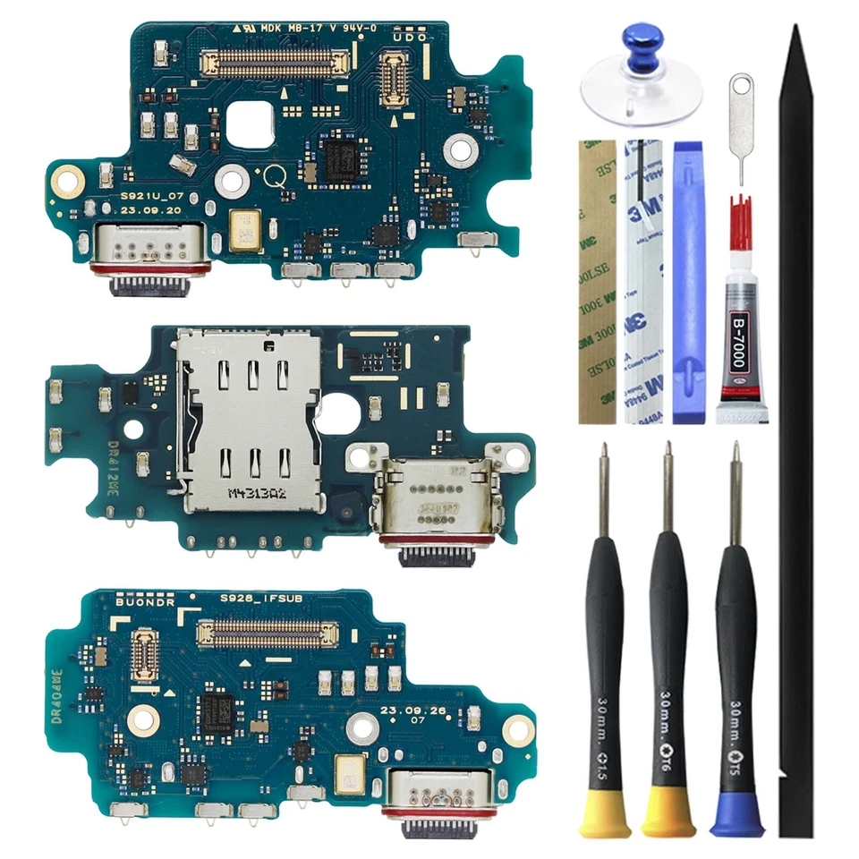 OEM USB Charging Port Board For Samsung Galaxy S24/S24+/S24 Ultra 5G US Version - Image 1 of 2