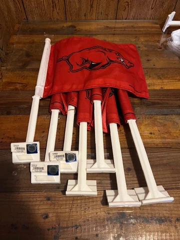 University of Arkansas NEW Car Flag - Collegiate Licensed Product LOT OF 7! Cover