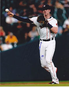 COLIN MORAN HOUSTON ASTROS ACTION SIGNED 8x10 - Picture 1 of 1