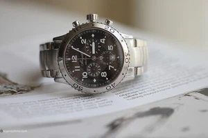 Breguet Tipo XXI Ref. 3810/17146 esfera gris - pulsera SS - caja y papeles - Imagen 1 de 13