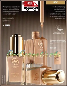 Oriflame Giordani Gold Eternal Glow Foundation SPF 25 Porcelain Warm - Vegan - Picture 1 of 11