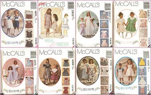 OOP McCalls Nähmuster Mädchen Kinder Kätzchen Benton besondere Momente Sie Bild - Bild 1 von 14