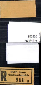 705038 Einschreibezettel Rekozettel R-Zettel Horn Niederösterreich - Bild 1 von 1