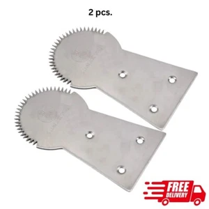 2pcs Thai Tools Kitchen Coconut Grater Coconut Scraper Screw Vintage Grater Hand - Picture 1 of 6
