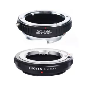 Adapter CY-NZ für Contax Yashica CY Halterung Objektiv auf Nikon Z Mount Z6 Z7 Kamera - Bild 1 von 7