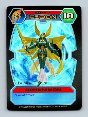 Digimon D-Tector - FOIL - Ophanimon DT-30 - 1st Edition Series 1 Card 2002 - Image 1 of 2