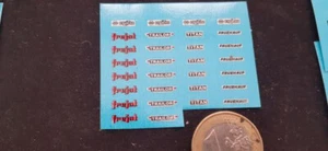 decals decalcomanie camion trailor titan fruenhauf frajat 1 /43 reasor - Imagen 1 de 1